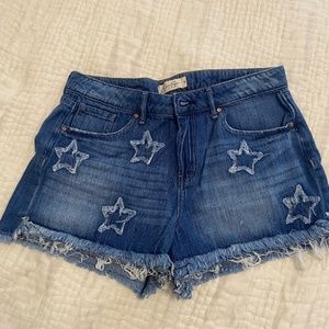 Jessica Simpson Star denim shorts